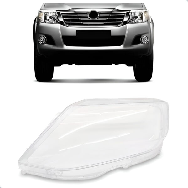 Lente Farol Hilux 2012 2013 2014 2015 Sw4 Sem Xênon Lado Direito