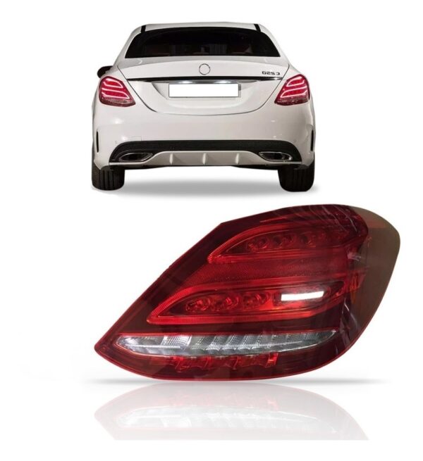 Lanterna Traseira Mercedes C200 2015 2016 2017 Com Led Lado Direito