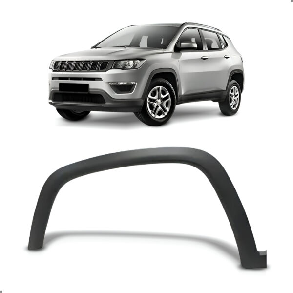 Moldura Paralama Dianteiro Para Compass 2017 A 2021 Lado Esquerdo