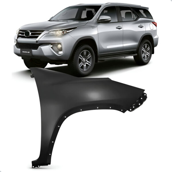 Paralama Hilux Sw4 2016 A 2018 C/ Furo Moldura Lado Direito