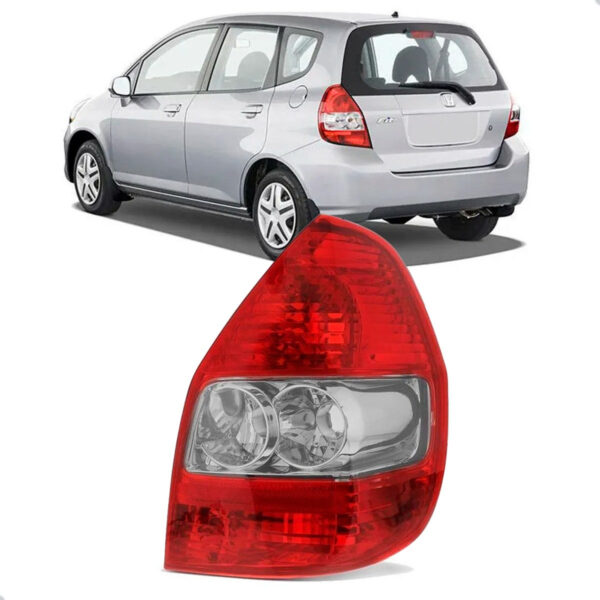 Lanterna Para Honda Fit 2003 A 2008 Cristal C/ Soquete Lado Direito