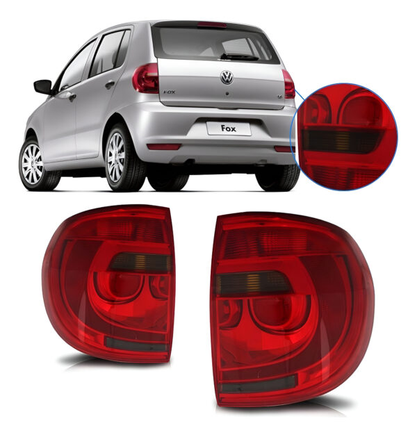 Lanterna Vw Fox Fume 2010 A 2013 Lado Direito
