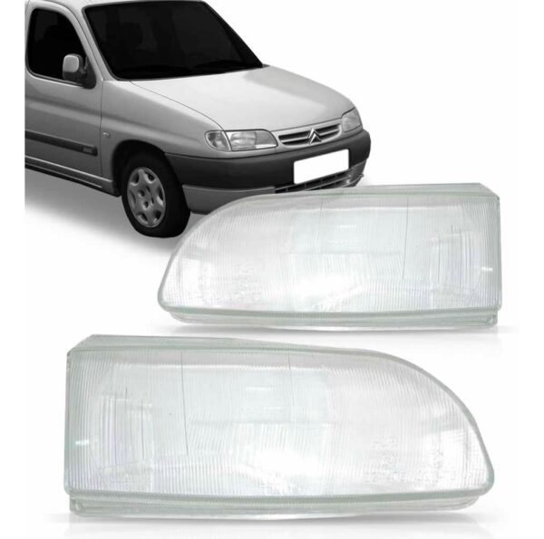 Lente Farol Berlingo 1998 1999 2000 2002 2003 2004 2005 2006 Lado Esquerdo