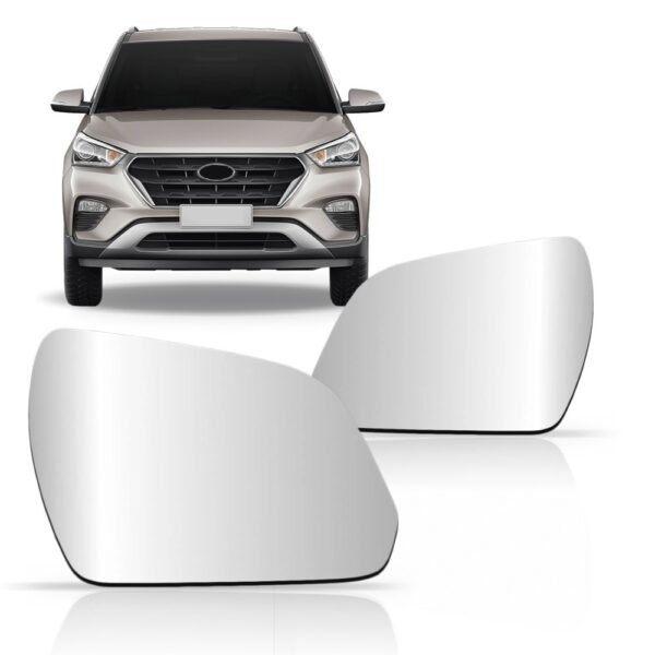 Lente Retrovisor Creta 2017 2018 Lado Direito