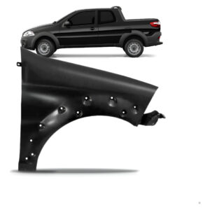 Paralama Strada Working  2014 2015 2016 2017 2018 2019 2020 Lado Direito