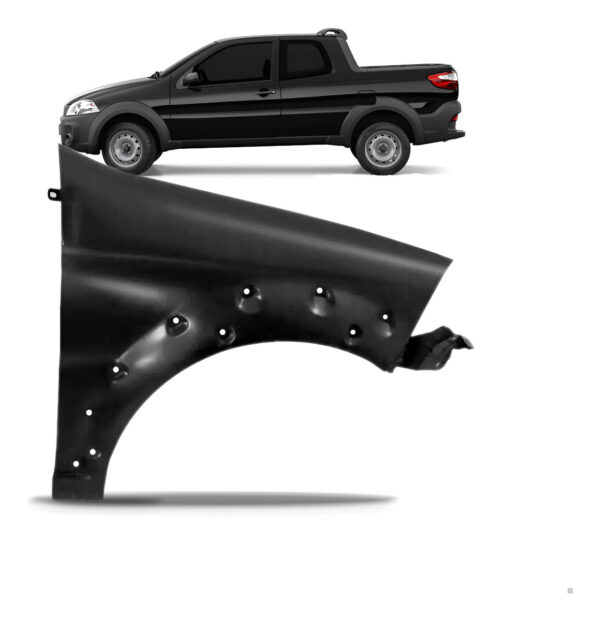 Paralama Strada Working  2014 2015 2016 2017 2018 2019 2020 Lado Direito