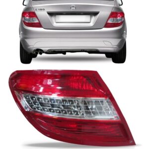 Lanterna Mercedes C180 Com Led 2012 2013 2014 Sedan Lado Esquerdo
