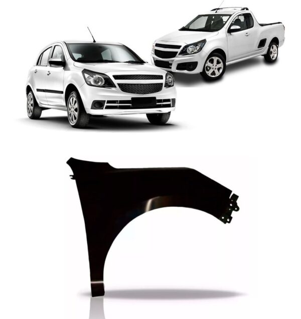 Paralama Agile Montana 2010 A 2018 Lado Direito