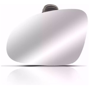 Lente Retrovisor Jetta 2007 2008 2009 2010 Com Base Lado Direito