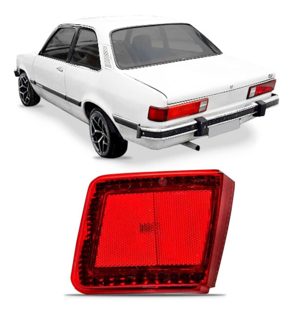 Lanterna Traseira Chevette 1980 1981 1982 Sedan Canto Lado Esquerdo