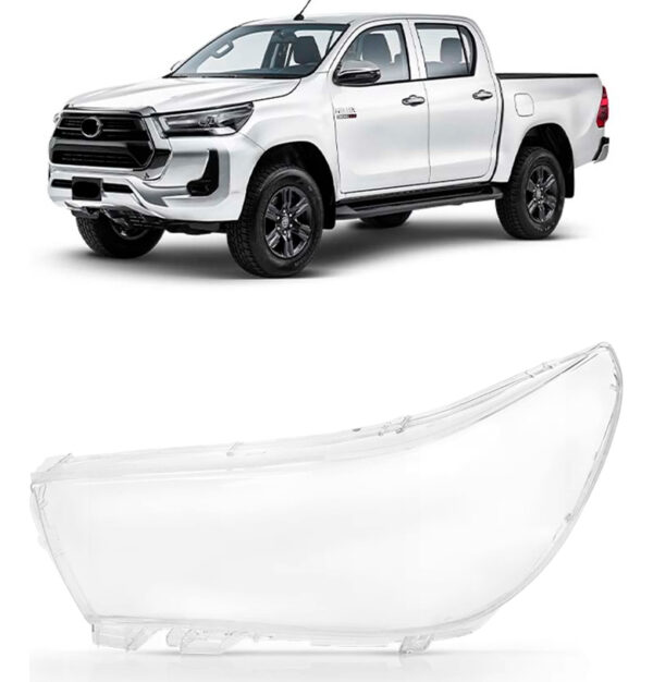 Lente Farol Para Toyota Hilux 2021 2022 2023 Srv Lado Esquerdo