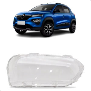 Lente Farol Dianteiro Para Renault Kwid 2022 2023 2024 2025 Lado Direito