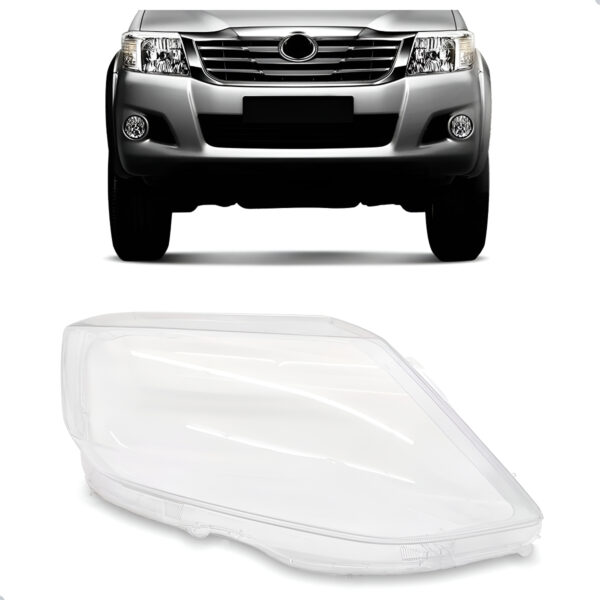 Lente Farol Hilux 2012 2013 2014 2015 Sw4 Sem Xênon Lado Esquerdo