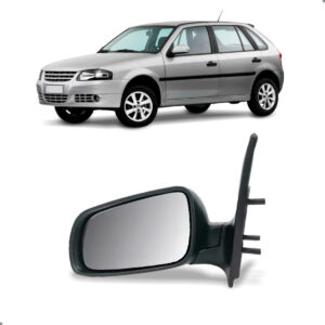 Retrovisor Externo Para Gol G3 G4 1999 A 2008 Sem Controle Lado Esquerdo