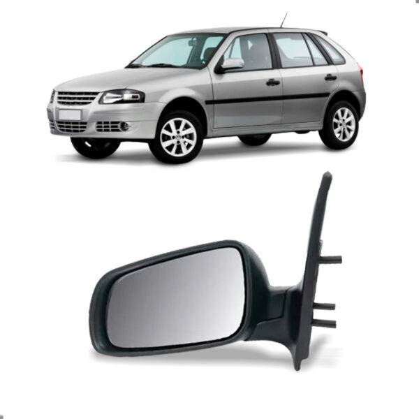 Retrovisor Externo Para Gol G3 G4 1999 A 2008 Sem Controle Lado Esquerdo