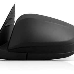 Retrovisor Hilux 2016 2017 2018 2019 Preto Liso Fixo Lado Esquerdo