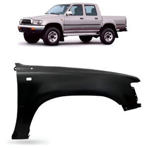 Paralama Hilux Srv 4x4 2002 2003 2004 Com Furo Lado Esquerdo