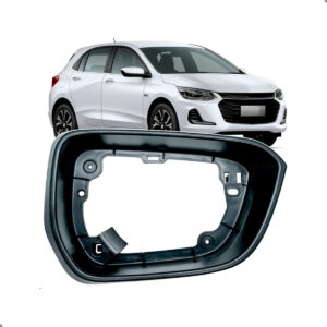 Aro Moldura Retrovisor Externo Para Onix 2020 A 2025 Lado Direito