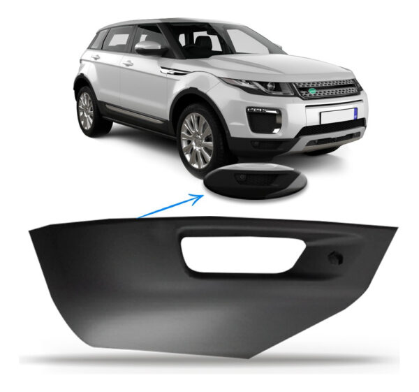 Moldura Parachoque Range Rover Sport 2015 A 2018 Com Furo Lado Direito