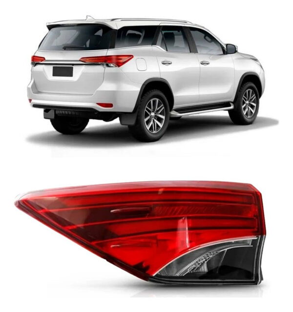 Lanterna Traseira Canto Hilux Sw4 2016 A 2020 C/ Led Lado Esquerdo