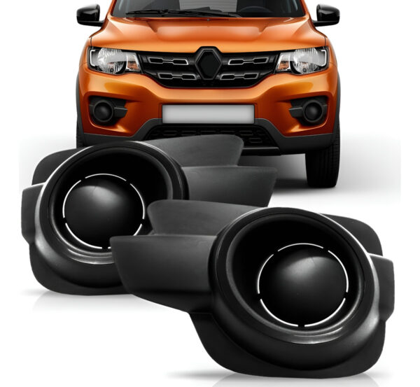 Moldura Milha Kwid 2017 18 2019 Sem Furo Lado Direito