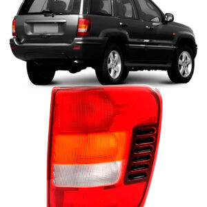 Lanterna Traseira Grand Cherokee 1999 A 2004 Tricolor Lado Direito