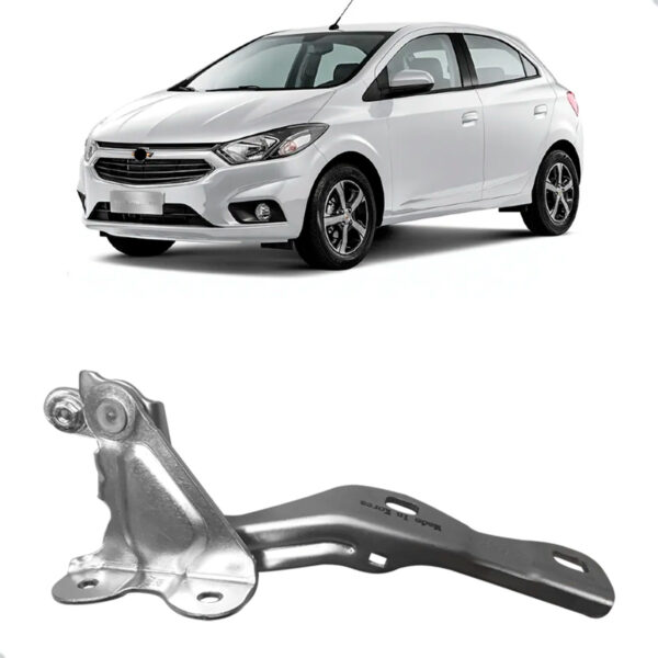 Braco Dobradiça Para Capo Onix Prisma 2012 A 2019 Lado Esquerdo