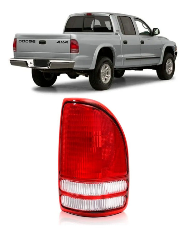 Lanterna Traseira Dodge Dakota 2001 A 2003 Bicolor Lado Direito