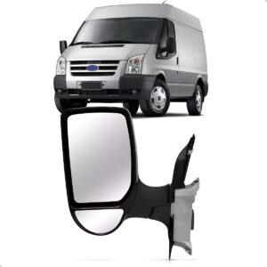 Retrovisor Transit 2007 A 2014 Fixo C/ Braço Longo Lado Esquerdo