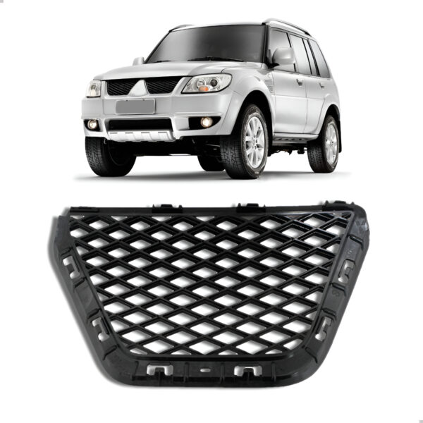 Tela Frontal Radiador Pajero Tr4 2009 10 2011 2012 13 14 15 Lado Direito