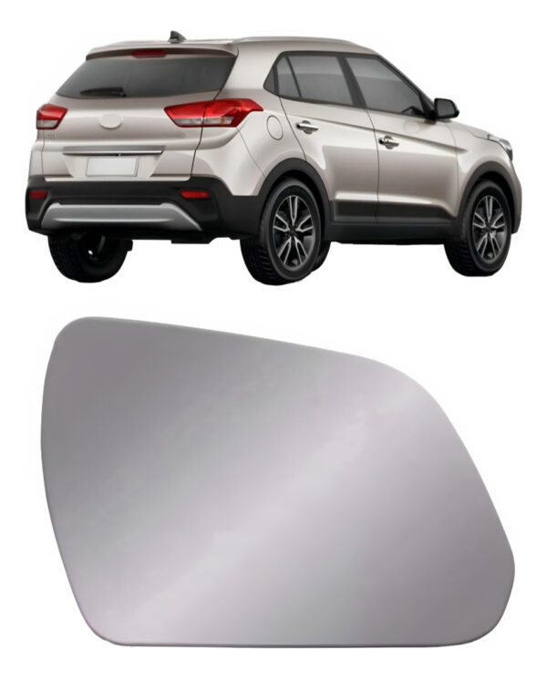 Lente Retrovisor Para Hyundai Creta 2017 Até 2021 Lado Direito