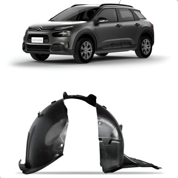Protetor Caixa De Roda Para Citroen C4 Cactus 2019 A 23 2024 Lado Direito