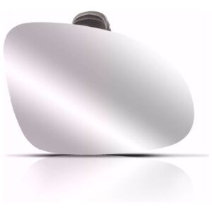 Lente Retrovisor Jetta 2007 2008 2009 2010 Com Base Lado Esquerdo