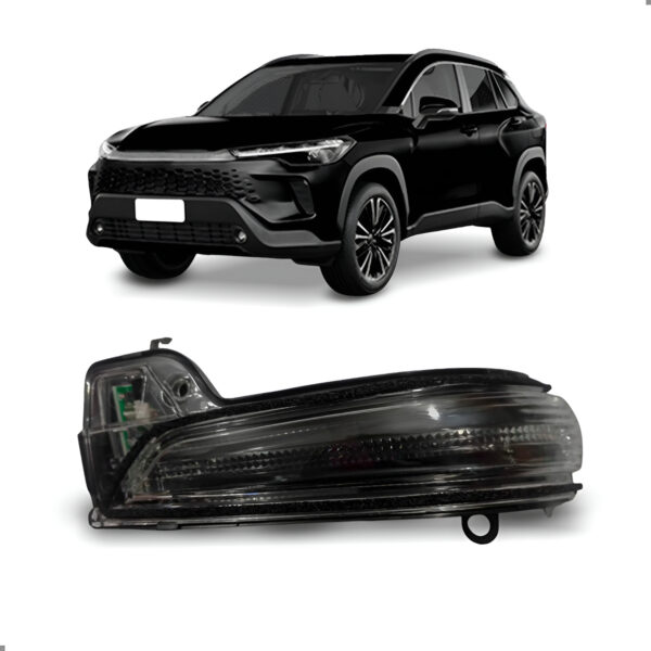 Pisca Retrovisor Para Corolla Cross 2016 A 2024 Fume Lado Esquerdo
