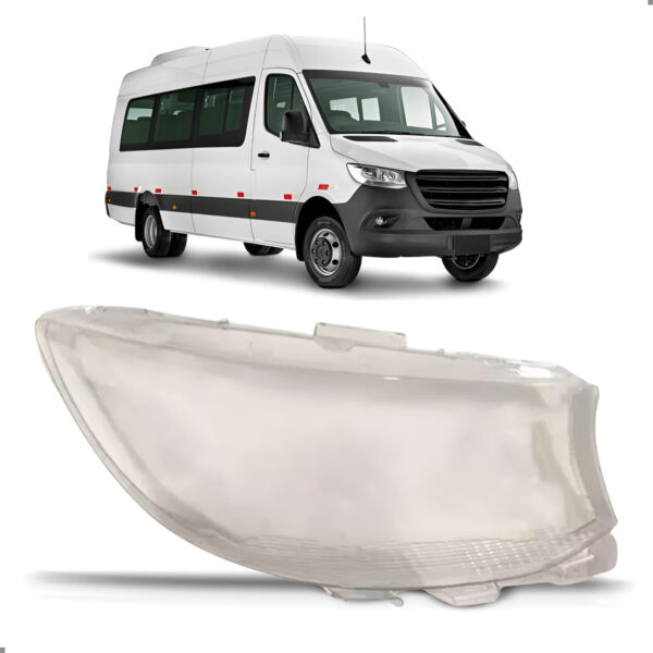 Lente Farol Para Sprinter 2020 2021 2022 2023 2024 2025 Lado Direito