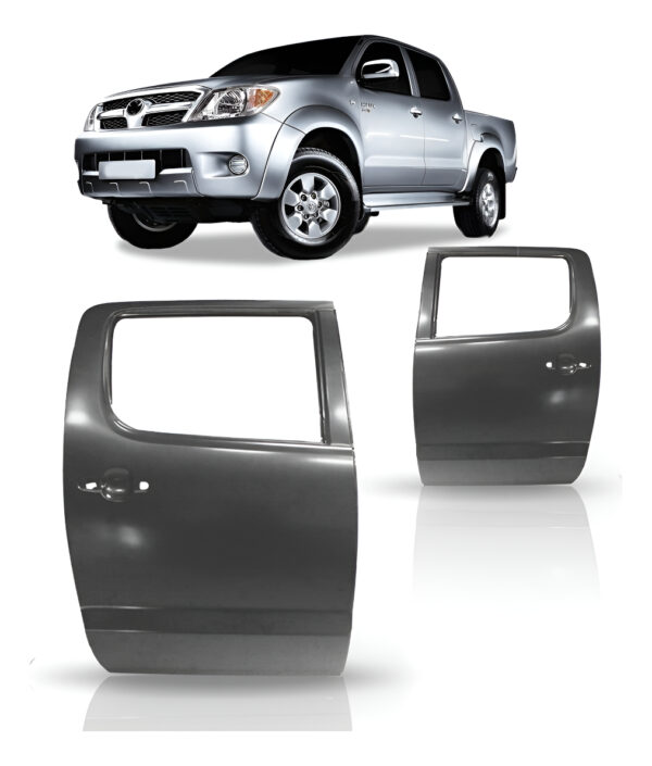 Porta Traseira Hilux Srv 2005 2006 2007 2008 2009 2010 Lado Direito