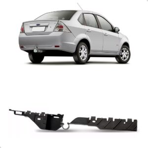 Guia Parachoque Traseiro Fiesta Sedan 2010 2011 2012 A 2014 Lado Esquerdo