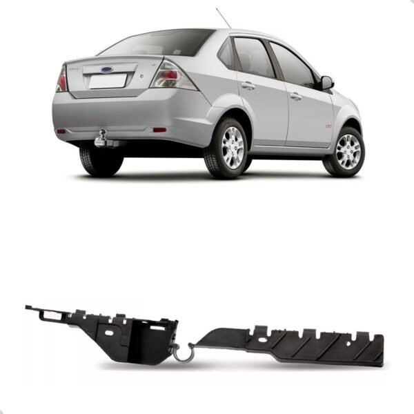 Guia Parachoque Traseiro Fiesta Sedan 2010 2011 2012 A 2014 Lado Esquerdo