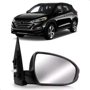 Retrovisor Externo Tucson 17 Até 2024 Elétrico Com Sinaleira Lado Direito