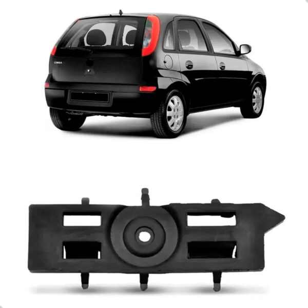 Guia Parachoque Traseiro Corsa Hatch 2003 A 2011 Lado Esquerdo