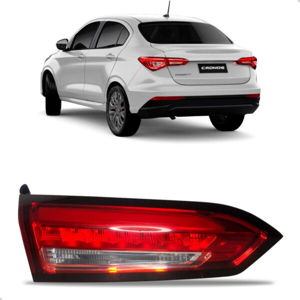 Lanterna Para Fiat Cronos 2017 A 2024 Mala Com Led Lado Esquerdo