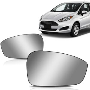 Lente Retrovisor Fiesta 2011 12 13 14 15 16 A 2019 Sem Re Lado Direito