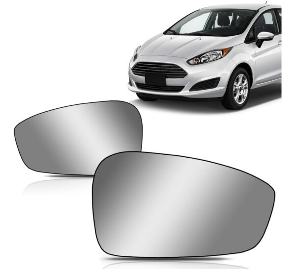 Lente Retrovisor Fiesta 2011 12 13 14 15 16 A 2019 Sem Re Lado Direito