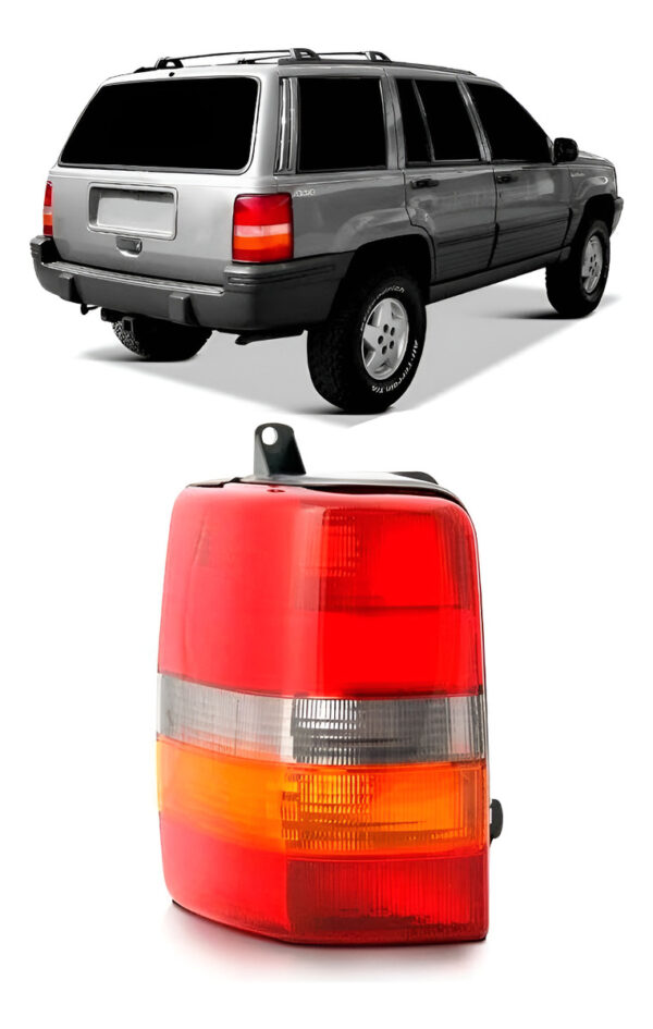 Lanterna Traseira Tricolor Cherokee 1993 A 1998 Lado Esquerdo