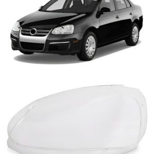 Lente Farol Jetta 2007 2008 2009 2010 Lado Esquerdo