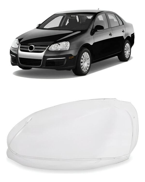 Lente Farol Jetta 2007 2008 2009 2010 Lado Esquerdo