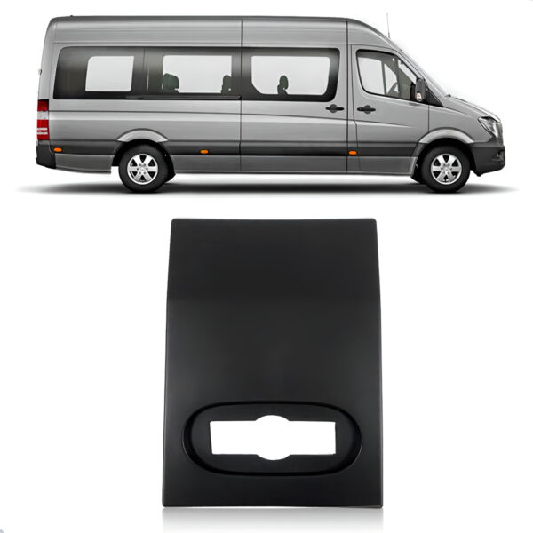 Friso Lateral Coluna Sprinter 2012 A 2016 Com Furo Lado Esquerdo