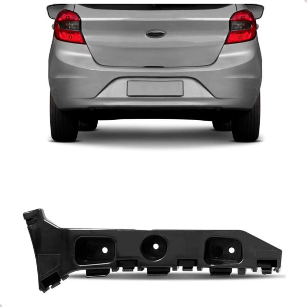 Guia Parachoque Traseiro Ka Hatch 2020 2021 2022 2023 Lado Esquerdo