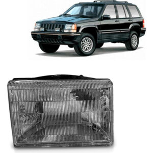 Farol Cherokee 1993 1994 1995 1996 1997 1998 Lente Acrílico Lado Direito