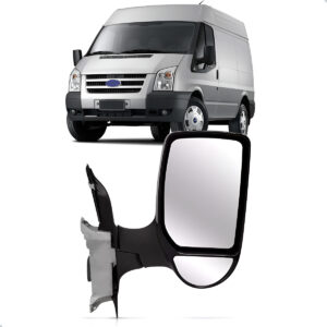 Retrovisor Transit 2007 A 2014 Fixo C/ Braço Longo Lado Direito
